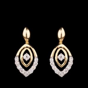 Fancy Leaf Drop Earrings