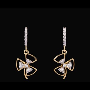 Lilly Cut Drop Earrings