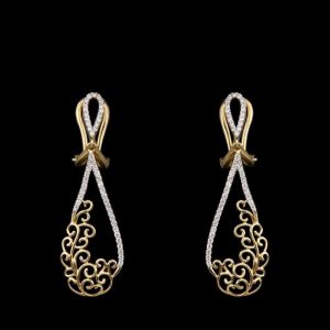 Gyani Gold Drop Earrings