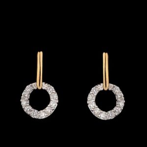 Esme Round Drop Earrings